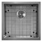 Whitehaus 16 Gauge Sgl Bowl Linen Textured Dual-Mount Sink Set, Gunmetal WHNPL1818-GM - alternate 3